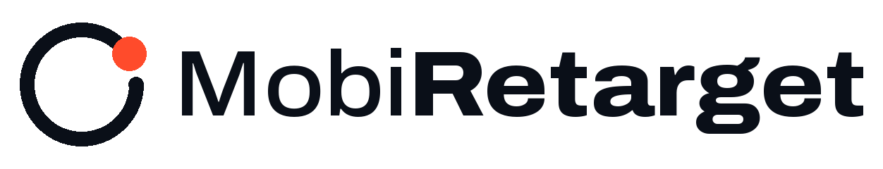 MobiRetarget logo for light backgrounds
